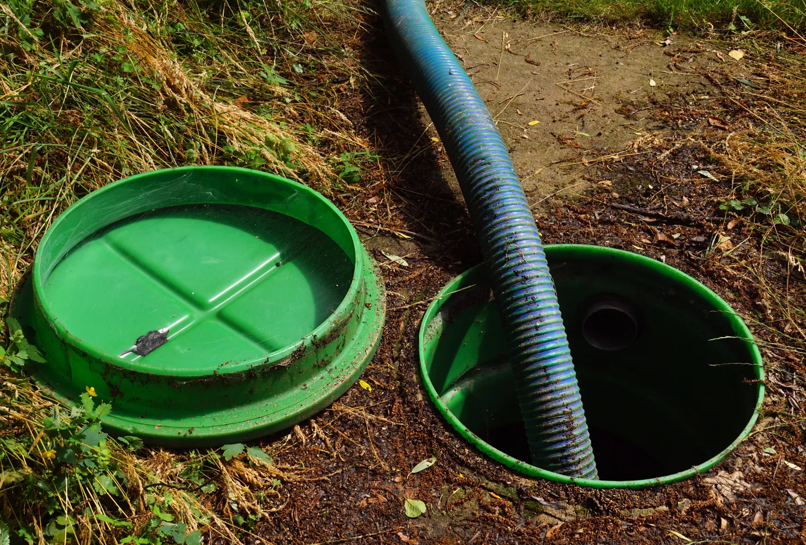 Septic tank pumping